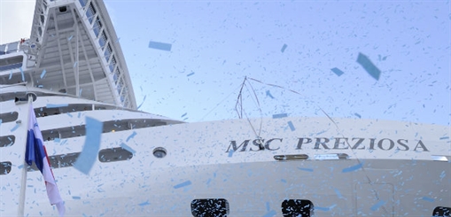 Preziosa handed to MSC Cruises