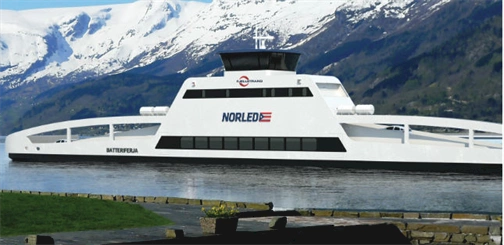 Rolls-Royce powers Norled ferry
