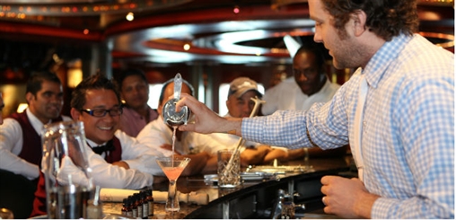 Diageo partners with cruise lines