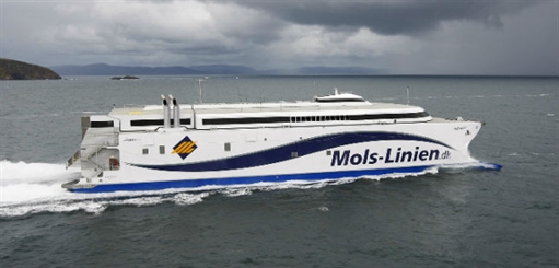 Incat delivers Danish ferry 