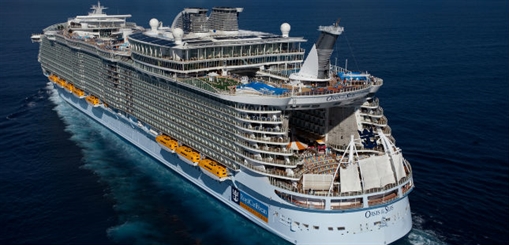 Oasis of the Seas sails in Europe 