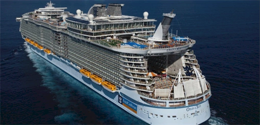Oasis of the Seas sails in Europe 