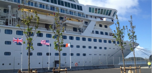 First cruise call for Haugesund 