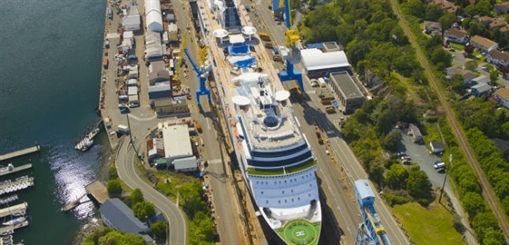 Logistics of a drydock