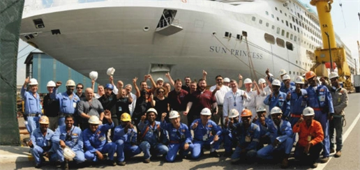 Refit for Diamond Princess