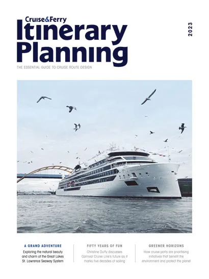 Cruise & Ferry Itinerary Planning 2023 Front Cover