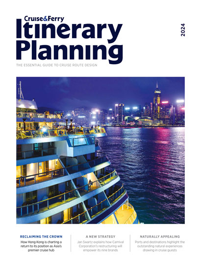 Cruise & Ferry Itinerary Planning 2024 Magazine Front Cover