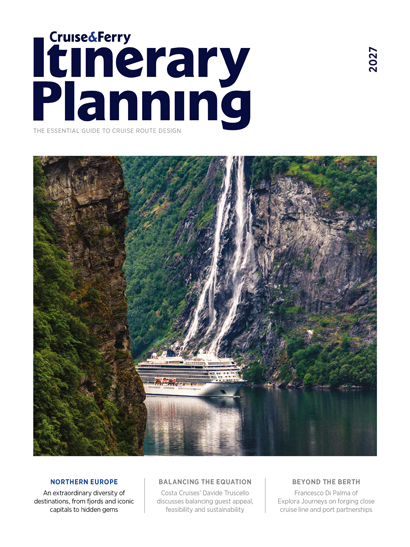 Cruise & Ferry Itinerary Planning 2027 Magazine Front Cover