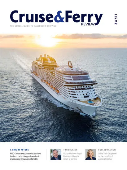 Cruise & Ferry Magazine Autumn/Winter 2023 Front Cover