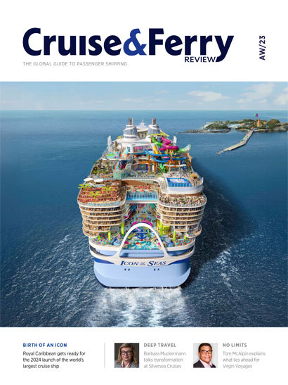 Cruise & Ferry Magazine Autumn/Winter 2023 Front Cover