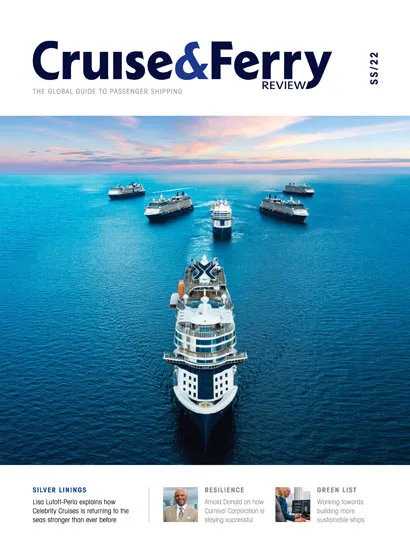 Cruise & Ferry Magazine Spring/Summer 2022 Front Cover