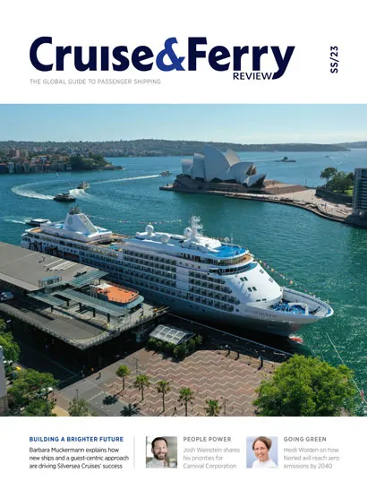 Cruise & Ferry Magazine Spring/Summer 2023 Front Cover