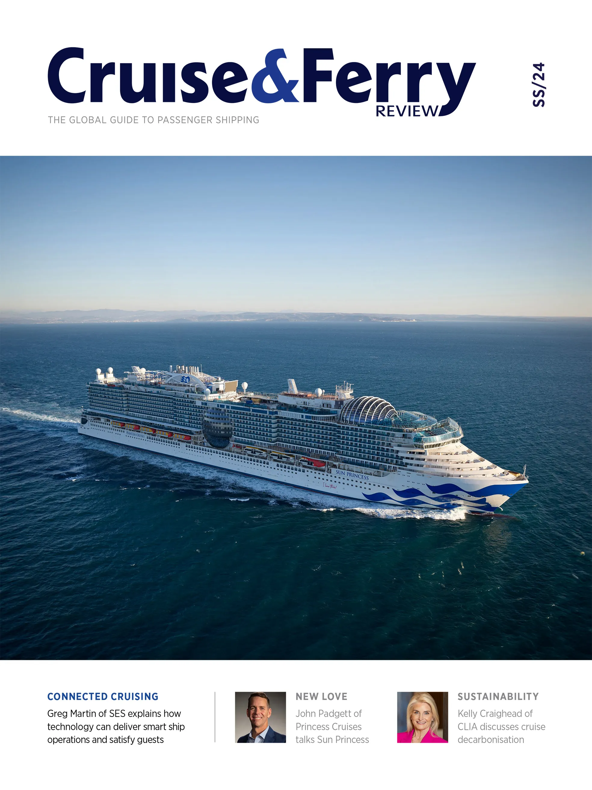 Cruise & Ferry Magazine Autumn/Winter 2023 Front Cover