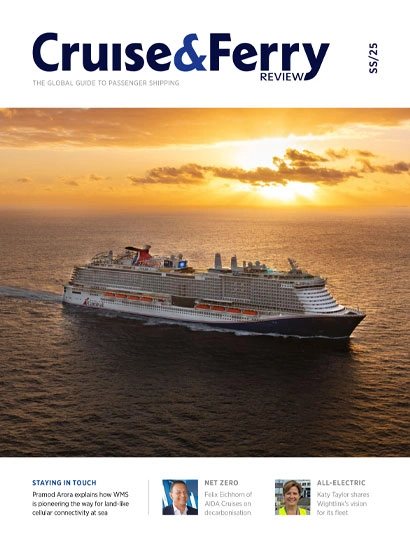 Cruise & Ferry Magazine Autumn/Winter 2024 Front Cover