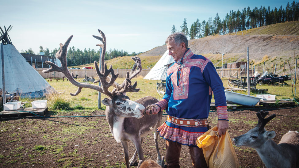 Cruise Norway Sami people
