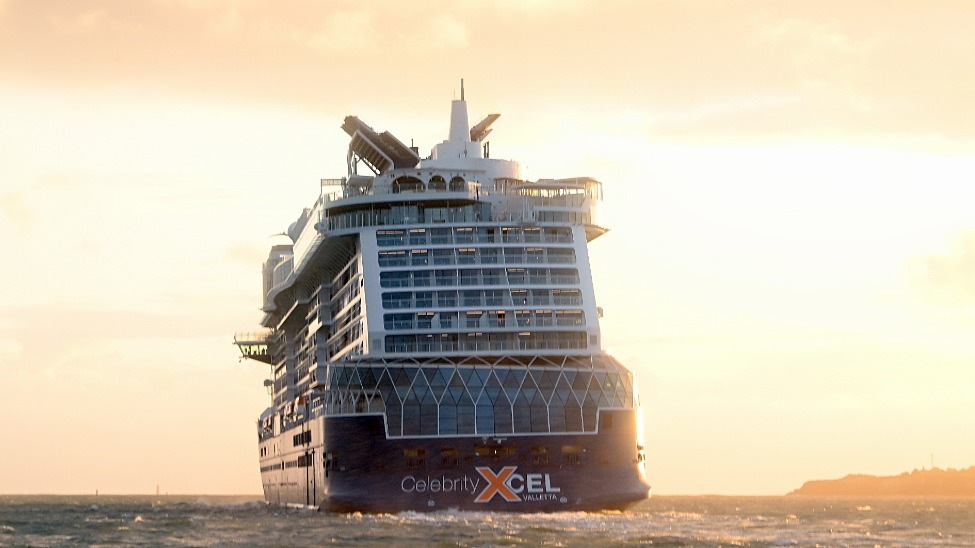 Celebrity Cruises Celebrity Xcel sea trials