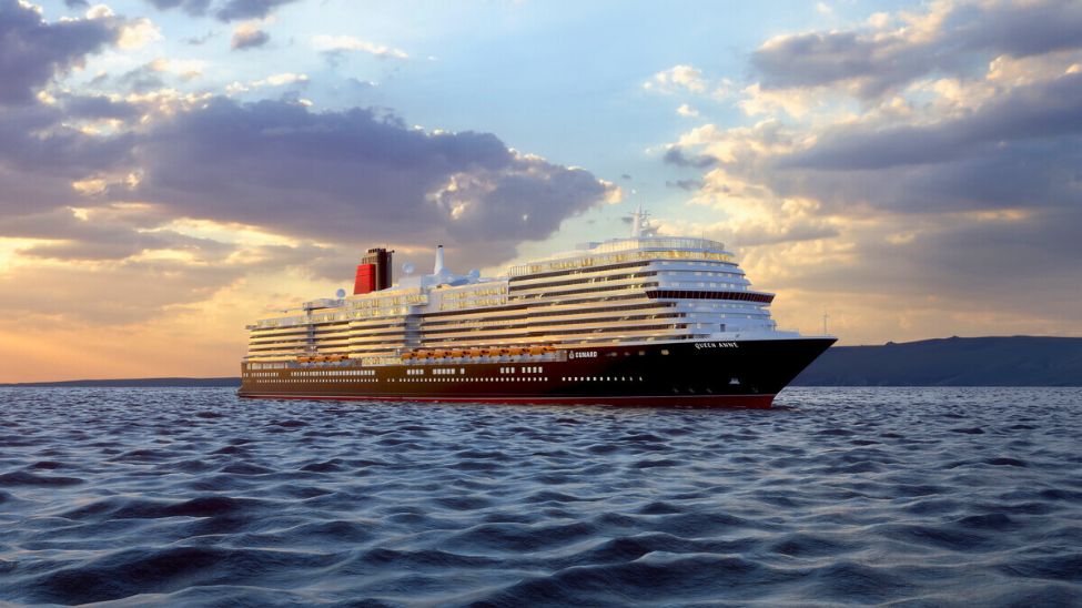 Queen Anne Cunard Fincantieri handover ceremony 2024