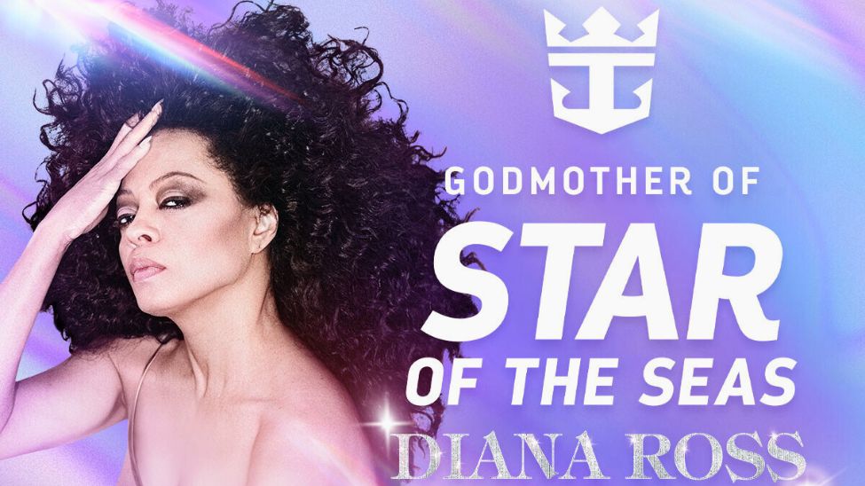 Diana Ross Royal Caribbean International Star of the Seas godmother